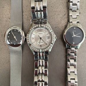 3 Women’s Watches Guess & Skagen